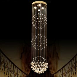 Large Luxury Crystal chandelier Living Room lustre sala de cristal Modern Round Ball Chandeliers Light Fixture Wedding Deco