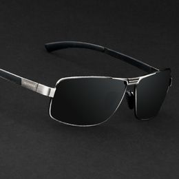 Mens Polarised Aviation Alloy Frame Sunglasses 2020 Brand Design Pilot Male Black UV400 Sun Glasses Driving CX200706
