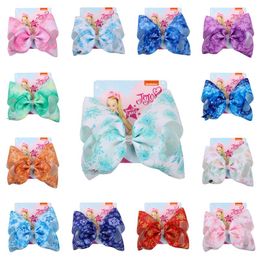 16 Styles Baby Girls Cute Hair Bows with Alligator Clips Boutique Grosgrain Ribbon Hairpin Children Teens Kids Hair Accessories