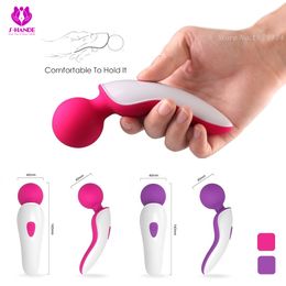 Shd-s021 Silicone Pink/purple Colour Vibrator Comfortable Handheld Sex Toys For Woman With 9 Mode Vibration And Waterproof Y19062702