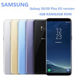 Refurbished Original Samsung Galaxy S8 /s8 Plus G950F G955F Unlocked 4G Android Mobile Phone Octa Core Snapdragon 835RAM 4GB ROM 64GB