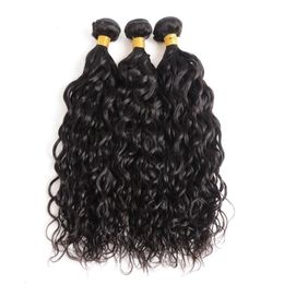 Brazilian Water Wave Wet and Wavy Hair Bundles Human Hair Extensions