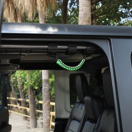 Top Handle Roll Bar Grab Handles Grip Handle For Jeep Wrangler JL JK TJ 1997 UPBlack Green225k