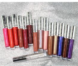 Wholesale Waterproof 15 Colours Glossy Liquid Lip Gloss Long Lasting Clear Lip Gloss Lipstick Shimmer Glitter Lip Gloss Lipstick Lipgloss