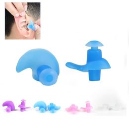 new professional swimmers silicone earplugs soft and flexible ear plugs for travelling sleeping reduce noise ear plugs 2pcs lot