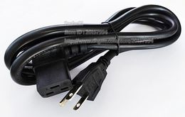 Power Adapter Cables, 1.8M USA 3Pin Nema 5-15P Male to Left Angled IEC 320 C19 Female 15A Power cord For UPS PDU/1PCS