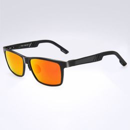 Sunglasses Men Polarised Aluminium Frame Sun Glasses Driving Glasses Square Goggle Eyewear Accessories For Men 6560