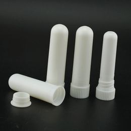 1000sets/lot Hot sale Blank Nasal Inhaler Sticks, Plastic Blank Aroma Nasal Inhalers for DIY essential oil LX7171