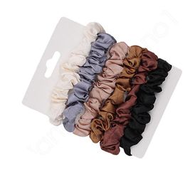 Scrunchie Hairbands Hair Tie Women for Hair Accessories Satin Scrunchies Stretch Ponytail Holder Handmade Gift Heandband