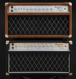 Grand Boutique Hand-wired ODS50 Overdrive Special Guitar Amp Head 50W in Brown or Black Custom Logo and Faceplate is Available