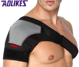1pc esporte wear exercício de fitness pressão ajustável ombro almofada cinto protetor pauldron spalderes levantamento de peso engrenagem protetora