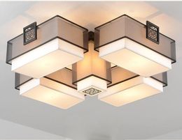 Plafoniere Quadrate In Tessuto : Sconto classico soffitto illuminazione