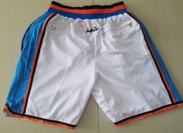 New 97 All Stars Team Vintage Baseketball Shorts Zipper Pocket Running Clothes White Colour Just Done Size S-XXL