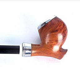 Creative Brocade Box Long-pole Old-style Resin Pipe New Hammer Type Light and Durable Retro Long-pole Pipe