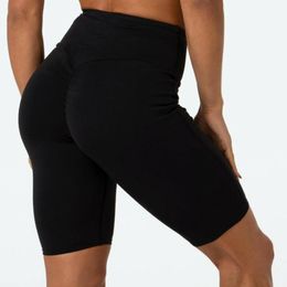 Da Donna Elasticizzato Slim Fit Maglia Scaldamuscoli Ciclismo Pantaloncini Hot Pants Leggings