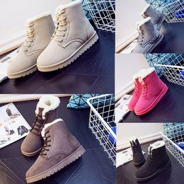 Heißer Verkauf Neue WGG Damen Australien Klassische hohe Stiefel Damen Mädchen Stiefel Stiefel Schnee Winterstiefel Fuchsia Schwarz Blau Rot Lederschuhe