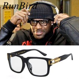 Luxury-Lebron James Sunglasses Men Women Brand Designer Sun Glasses Celebrity Hip Hop Sunglasses Men's Steampunk Oculos De Sol R098