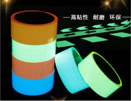 1.5cm*10M Stored Luminous Sticker Traffic Signal Self-adhesive Glowing Night /Dark Safety Stage Striking Warning Safety Tape