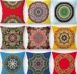 pillowcase car cushion sofa cushion Bohemian disc fashiopeach velvet throw pillow Nordic velvet pillow cushion pillow cover hot sale 42x42cm