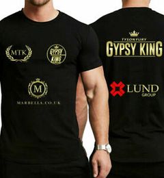 Tyson Fury Gypsy King Tee Boxing Preto Camiseta TAMANHO S 5XL