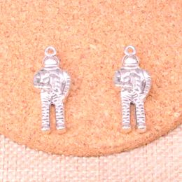 26pcs Charms universe astronaut 31*13*6mm Antique Making pendant fit,Vintage Tibetan Silver,DIY Handmade Jewellery