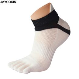 Fashion 1 Pair Men Mesh Meias Sports Running Five Finger Toe Socks Casual Cotton Solid Sock Hot Sale Comfortable