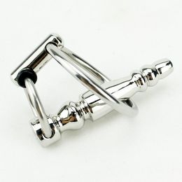 Chastity Devices Stainless Steel Urethral Tube set Stopper Metal Urethral Sounds Pipe #T67