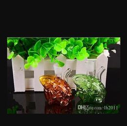 Mini frog hookah. Wholesale Glass bongs Oil Burner Glass Pipes Water Pipes