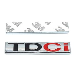 Per FORD TDCI Badge Car Trunk Fender Emblem Sticker StylingDecorazione TDCI Fit Mondeo Explorer Mustang fiesta Escort Kuga eco sport