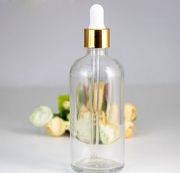 10ml 15ml 20ml 30ml 50ml 100ml Glass Dropper Bottles For Essential Oils Perfume Empty Cosmetic Clear Dropper Container