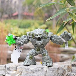 Free shipping Genuine simulation Monster model Stone Monster stone man monster child boy toy Stimulating toy with fast heartbeat