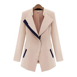 Casual Blazer Women Suit Plus Size Black Tweed Blazer Feminino Slim Fit Korean Overalls Office Lady Dames Colberts Womens Coats