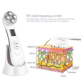 IPL NeedleFree Radiofrequency Facial Beauty Device Shrink Pores Skin Tightening Microcurrents For Face Anti Wrinkle Therapy Acne