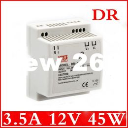 Freeshipping 45W 12V 3.5A Din Rail Single Output Switching power supply