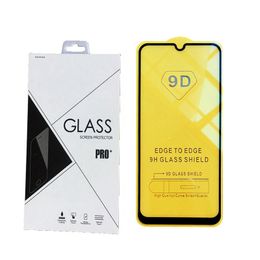 Full Cover 9D 21D Tempered Glass Screen Protector AB Glue FOR Samsung Galaxy A01 A11 A21 A31 A41 A81 A91 NOTE 10 LITE S10 LITE 100PCS/ retai