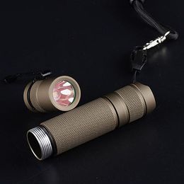 Convoy Sand Colour XPL HI Lamp Beads V2 - 1A White / Neutral Yellow L2 Light Flashlight