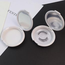 New Makeup Eyelash Organizer Fake Eyelashes Case Storage Box Fake Eye Lashes With Mirror Cosmetics Tool F3858