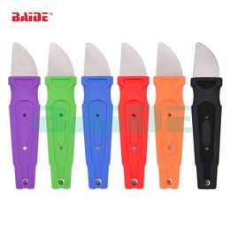 Colorful Pry Knife Blade Professional Open Shell Metal Pry Tool for Phone Computer Screen Replace PC Electron Repair Opening Tools 100pcs
