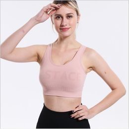Sports underwear women's fitness bra shock-proof gathering stereotype Yoga quick-drying vest specialty