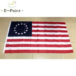 Betsy Ross Flag USA Historical 1776 3*5ft (90cm*150cm) Polyester flag Banner decoration flying home & garden flag Festive gifts