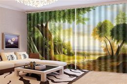 Curtain Landscape Price Beautiful Golden Autumn Scenery Customise Your Favourite Beautiful Blackout Curtains For You