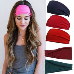 Girls Absorbent Cycling Yoga Sport Sweat Headband Men Sweatband For Men and Women Yoga Hair Bands Head Sweat Bands Sports Safety