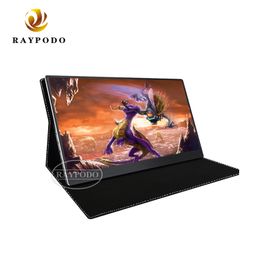 Raypodo New development Super Ultra Slim 15 Inch UHD 3840*2160 touch screen gaming monitor for XBOX PS4 Mobile phone