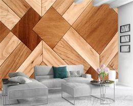 3d Wallpaper walls Imitation Marble Pattern Geometry Customised High-end Living Room Bedroom Silk Mural Wallpaper Wallpaper