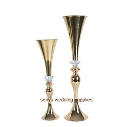 Modern Wedding Centrepieces Metal Geometric Stand for Floral Flower Vase senyu00139