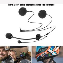 Newest dconn T-Max M Wireless Motorcycle helmet bluetooth Headphone Headset with Microphone for Phone Call1222O