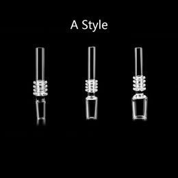 DHL!!! Quartz Tip For Nector Collector Kits 10mm 14mm 18mm Male Quartz Nail Tips Dab Tool For Glass Bongs Dab Oil Rigs