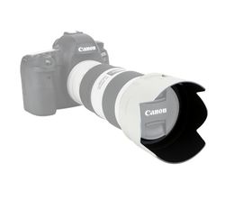 LH-78B WHITE Lens Hood for Canon EF 70-200mm f/4L IS II USM Lens Replaces ET-78B Allows to Put 72mm Philtre and Lens Cap