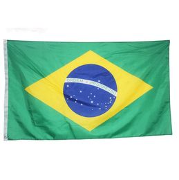 Brazil Flag 3x5 ft Custom Brasil Flag National Country Flags of Brazil Indoor Outdoor Use Flying Hanging Any Style Drop Shipping