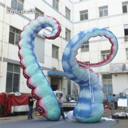 Large Deep Sea Inflatable Octopus Tentacle Various Shapes Devilfish Leg Blow Up Squid Foot For Concert Stage Decoration